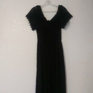Blush women's XL black jumpsuit